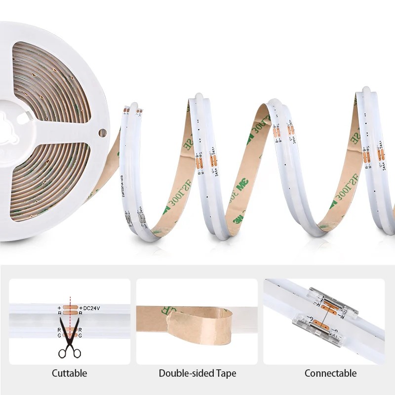 Hot Sale Dotless RGB Dimmable  - Rgb Light Strip review and price