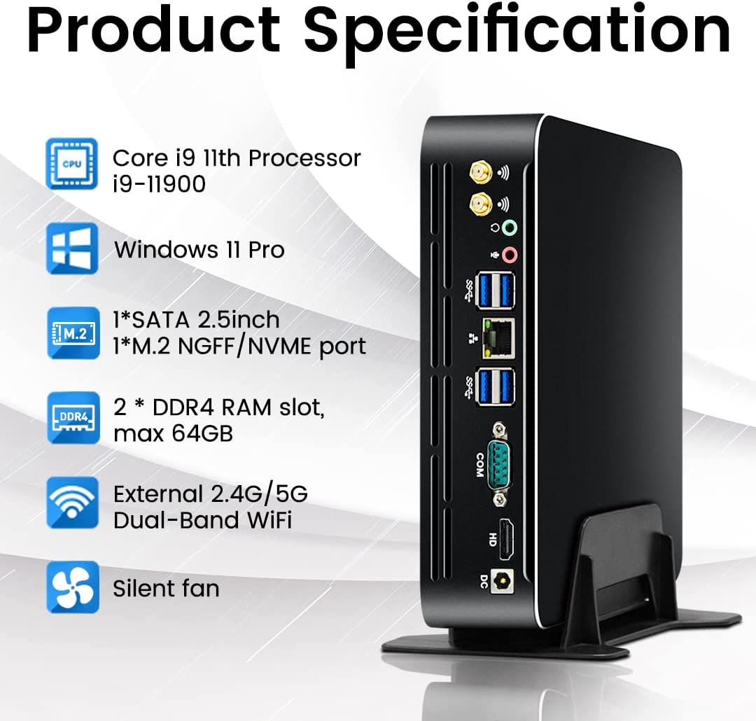 Partaker 11th Gen Intel Mini P - Pc Gaming Intel Core I7 review and price