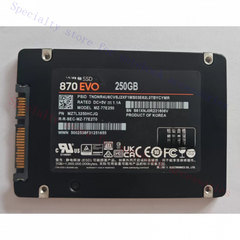 R+  Used FOR Samsung SSD 870 E - Samsung Ssd Evo 870 review and price
