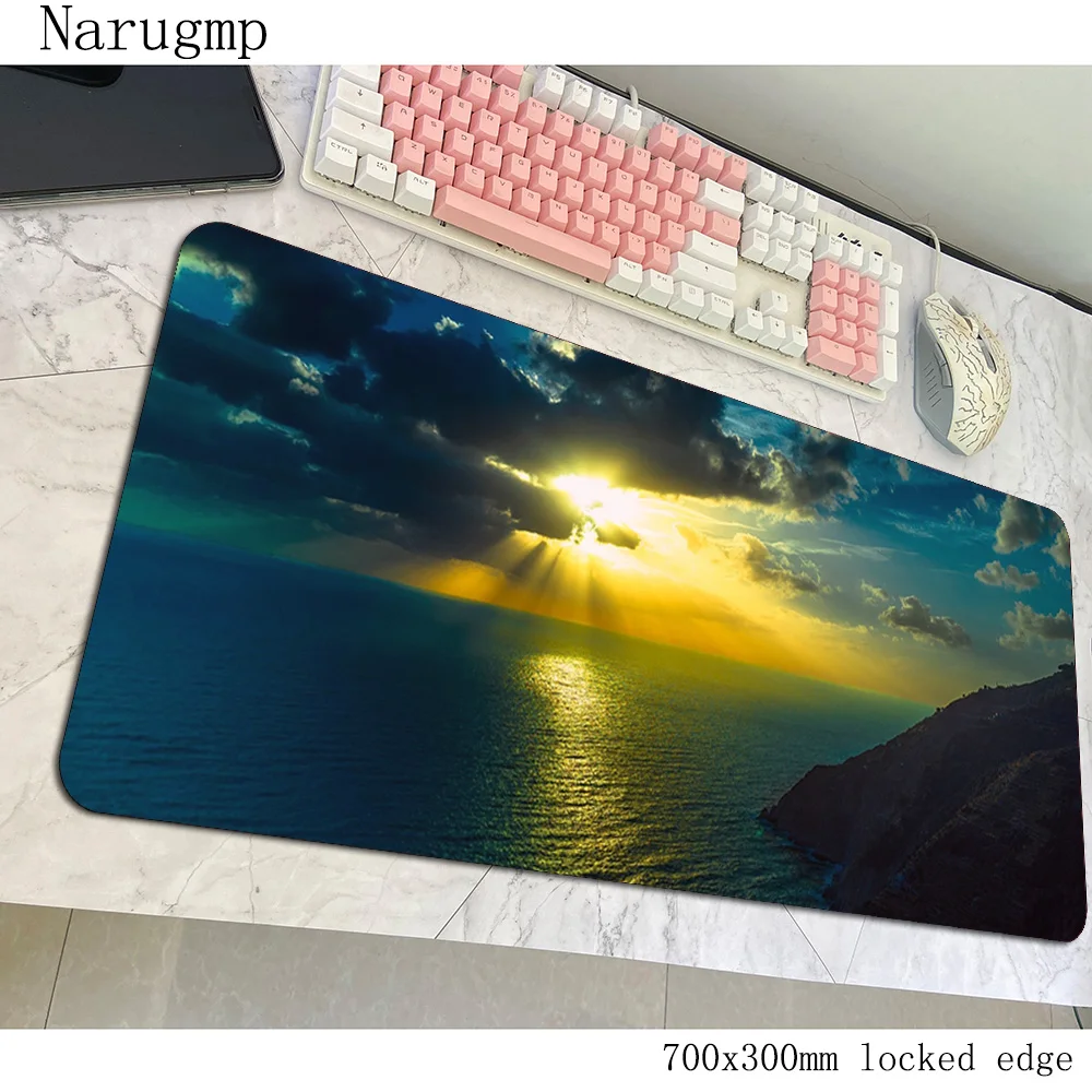 Sunset Mouse Pad Beautiful Ani - Pc Gaming World Of Warcraft review and price