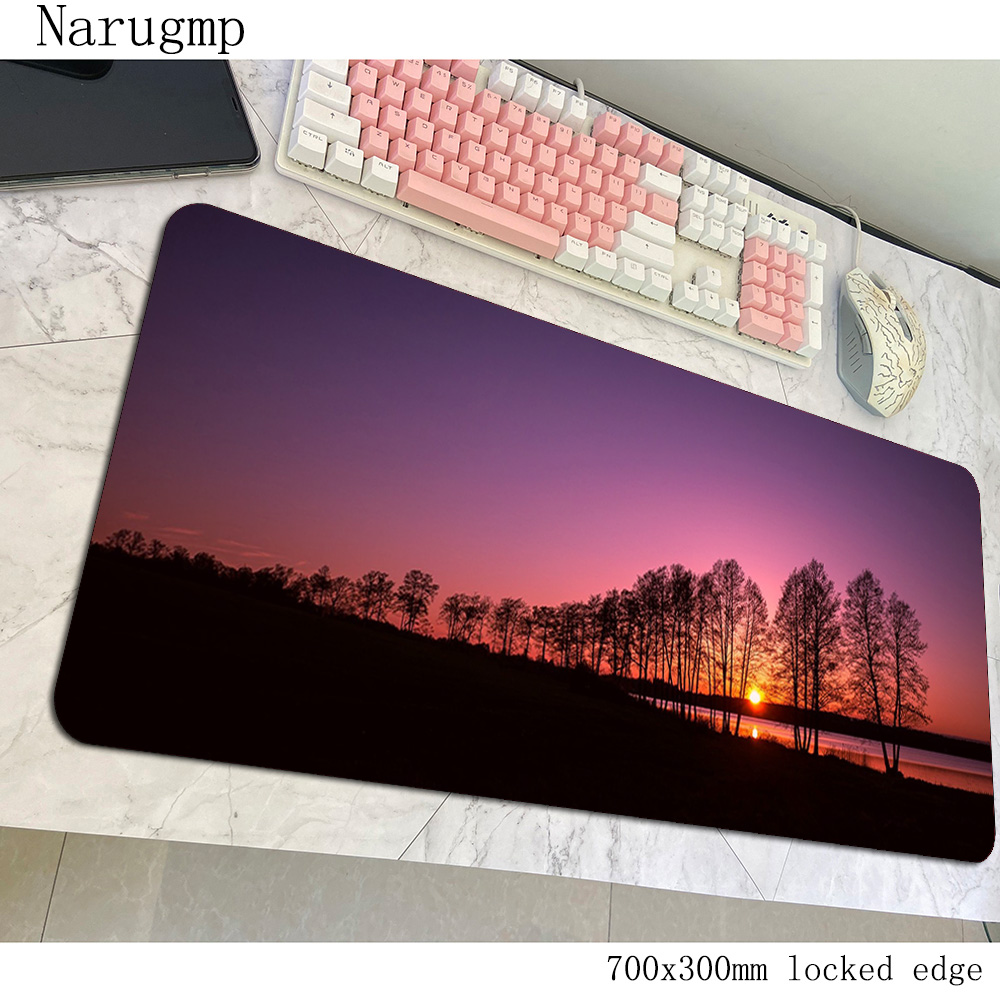 Sunset Mouse Pad Beautiful Ani - Pc Gaming World Of Warcraft review and price