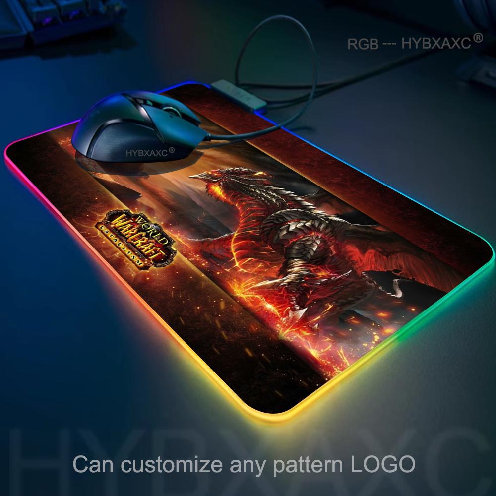 RGB Mouse Pad Game World Of Wa - Pc Gaming World Of Warcraft review and price