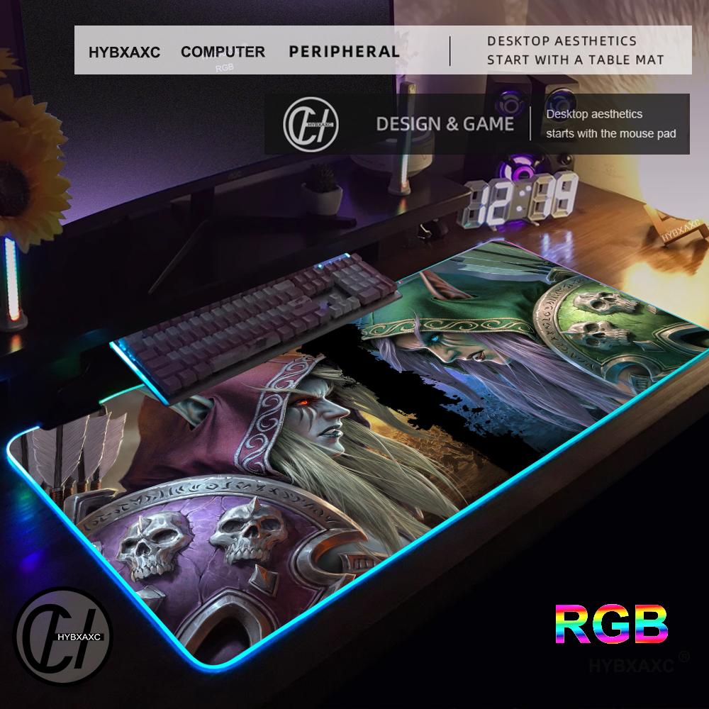 RGB Mouse Pad Game World Of Wa - Pc Gaming World Of Warcraft review and price