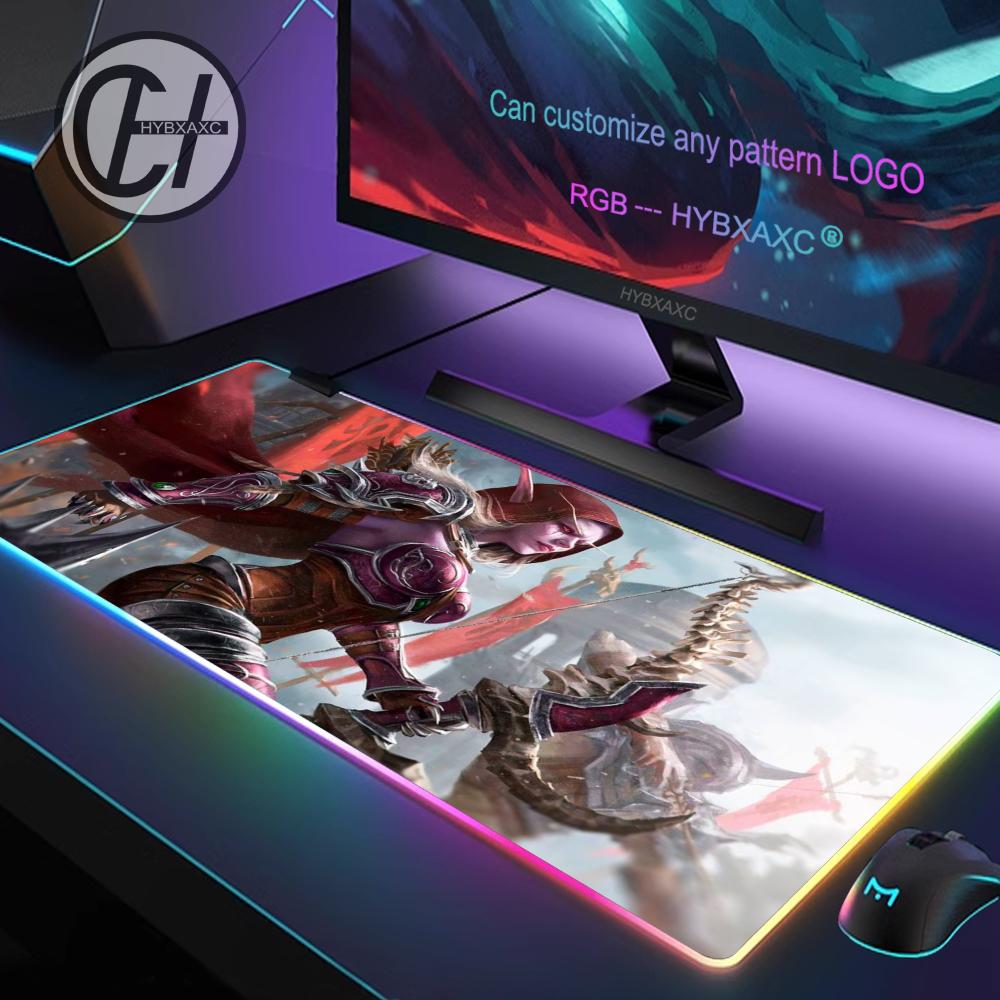 RGB Mouse Pad Game World Of Wa - Pc Gaming World Of Warcraft review and price