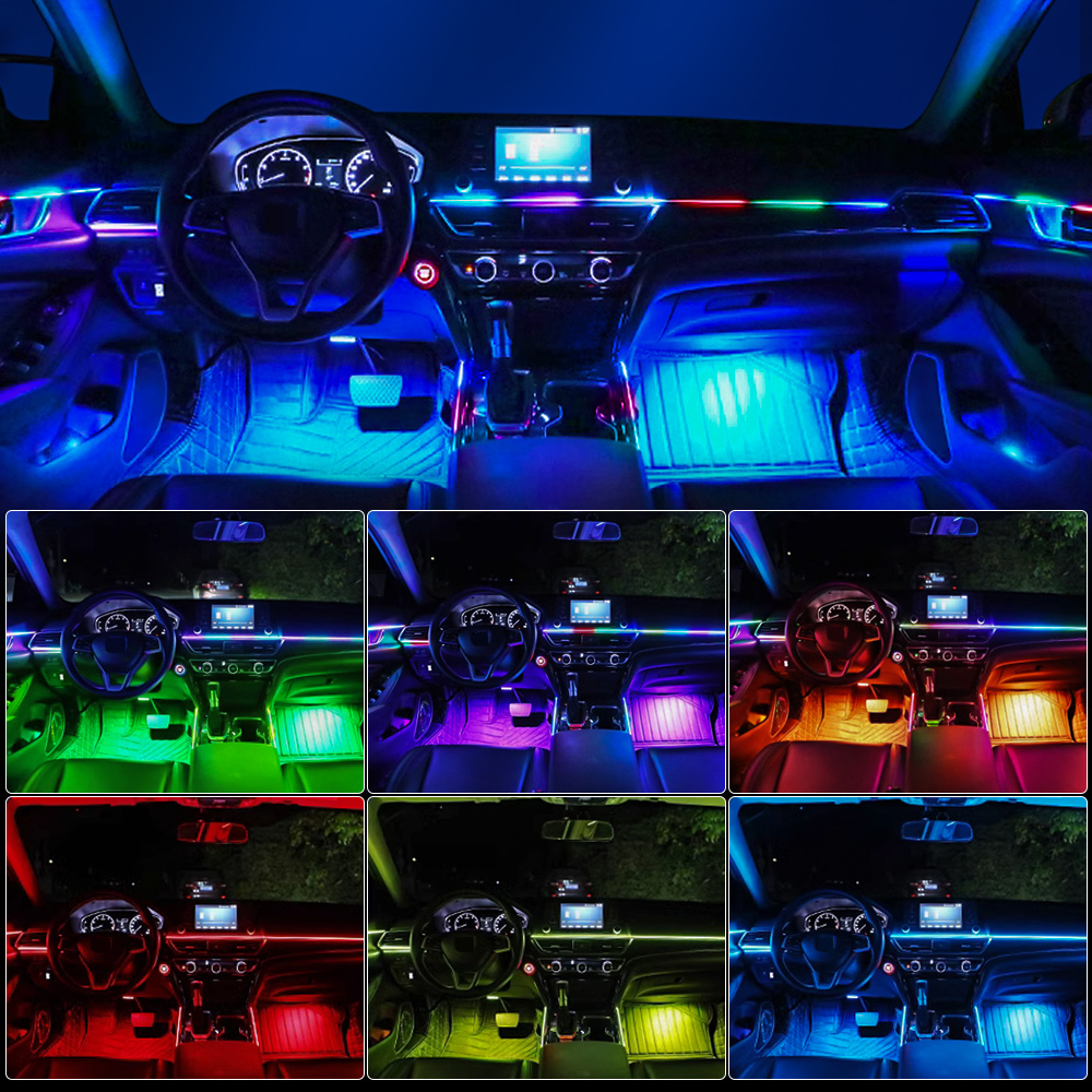Universal Led Car Ambient Ligh - Rgb Light Strip review and price