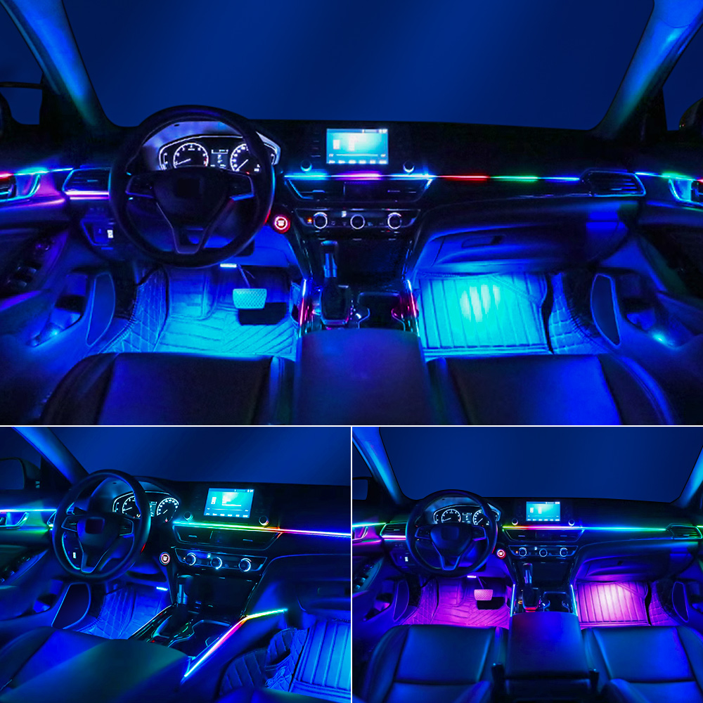 Universal Led Car Ambient Ligh - Rgb Light Strip review and price