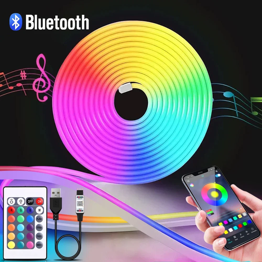 1-5m RGB LED Neon Strip Light  - Rgb Light Strip review and price